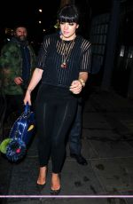 LILY ALLEN Arrives at Esquire Bafta Party