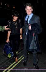 LILY ALLEN Arrives at Esquire Bafta Party