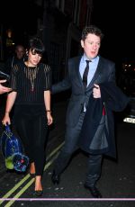 LILY ALLEN Arrives at Esquire Bafta Party