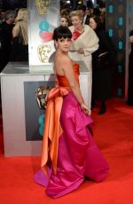 LILY ALLEN at 2014 BAFTA Awards in London