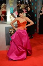 LILY ALLEN at 2014 BAFTA Awards in London