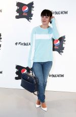 LILY ALLEN at Pepsi The Art of Football Exhibition in London
