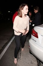LILY COLLINS Arrives at Craig