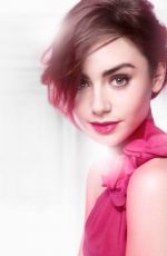 LILY COLLINS  - Lancome Promos