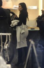 LIM LARDASHIAN Out Shopping at Barneys New York in New York