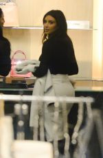 LIM LARDASHIAN Out Shopping at Barneys New York in New York