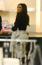 LIM LARDASHIAN Out Shopping at Barneys New York in New York