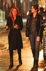 LINDSAY and ALI LOHAN Out and About in the East Village