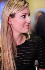 LINDSEY VONN at New York Stock Exchange