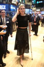 LINDSEY VONN at New York Stock Exchange