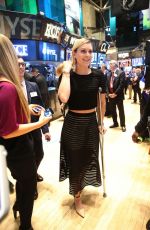 LINDSEY VONN at New York Stock Exchange