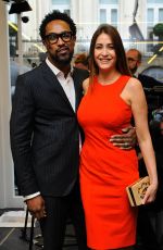 LISA SNOWDON at Amanda Wakeley Presentation at London Fashion Week