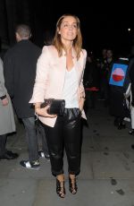 LOUISE REDKNAPP at Matthew Williamson Fashion Show in London