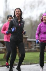 LUCY MECKLENBURGH a Booty Camp at Condover Hallin Shropshire