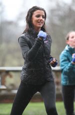LUCY MECKLENBURGH a Booty Camp at Condover Hallin Shropshire