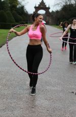 LUCY MECKLENBURGH a Booty Camp at Condover Hallin Shropshire