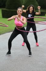 LUCY MECKLENBURGH a Booty Camp at Condover Hallin Shropshire