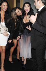 LUISA ZISSMAN and JASMINE WALTZ at Nobu Berkeley in London