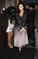 LUISA ZISSMAN and JASMINE WALTZ at Nobu Berkeley in London