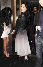 LUISA ZISSMAN and JASMINE WALTZ at Nobu Berkeley in London