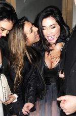LUISA ZISSMAN and JASMINE WALTZ at Nobu Berkeley in London