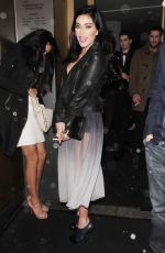 LUISA ZISSMAN and JASMINE WALTZ at Nobu Berkeley in London