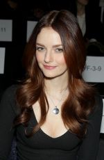 LYDIA HEARST at Badgley Mischka Fashion Show in New York