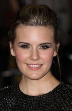 MAGGIE GRACE at Non-Stop Premiere in Los Angeles