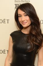 MAGGIE Q at The Mmoet & Chandon Lounge at Santa Barbara International Film Festival