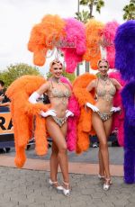 MARIA MENOUNOS on the Set of Extra in Universal City 2602