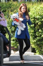 MARIA MENOUNOS on the Set of Extra in Universal City 2702