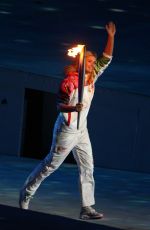 MARIA SHARAPOVA at Opening Ceremony of 2014 Winter Olympics in Sochi