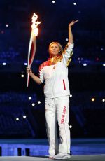 MARIA SHARAPOVA at Opening Ceremony of 2014 Winter Olympics in Sochi