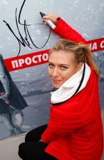 MARIA SHARAPOVA at Reopening of Her Hometown Tennis Court in Sochi