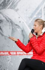 MARIA SHARAPOVA at Reopening of Her Hometown Tennis Court in Sochi