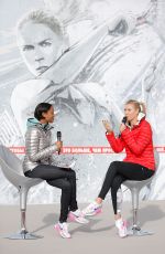 MARIA SHARAPOVA at Reopening of Her Hometown Tennis Court in Sochi