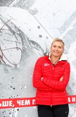 MARIA SHARAPOVA at Reopening of Her Hometown Tennis Court in Sochi
