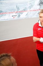MARIA SHARAPOVA at Reopening of Her Hometown Tennis Court in Sochi