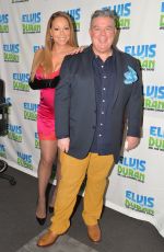MARIAH CAREY at Elvis Duran Radio Show in New York
