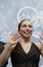 MARISSA CASTELLI and Simon Shnapir at 2014 Winter Olympics in Sochi