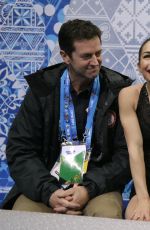 MARISSA CASTELLI and Simon Shnapir at 2014 Winter Olympics in Sochi