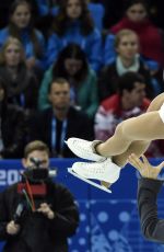 MEAGAN DUHAMEL and Eric Radford at 2014 Winter Olympics in Sochi