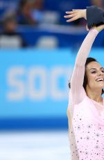 MEAGAN DUHAMEL and Eric Radford at 2014 Winter Olympics in Sochi