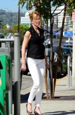 MELANIE GRIFFITH out and About in Beverly Hills