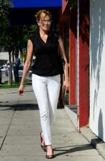 MELANIE GRIFFITH out and About in Beverly Hills