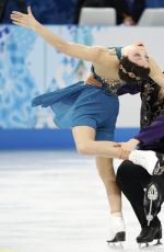 MERYL DAVIS and Charlie White at 2014 Winter Olympics in Sochi