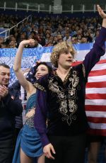 MERYL DAVIS and Charlie White at 2014 Winter Olympics in Sochi