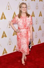 MERYL STREEP at 2014 Academy Awards Nominees Luncheon in Beverly Hills