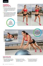 MICHELLE LEWIN in Muscle Fitness Hers Magazine, March/April 2014 Issue