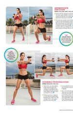 MICHELLE LEWIN in Muscle Fitness Hers Magazine, March/April 2014 Issue